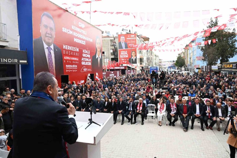 Başkan Böcek Döşemealtı Ve Korkuteli’nde
