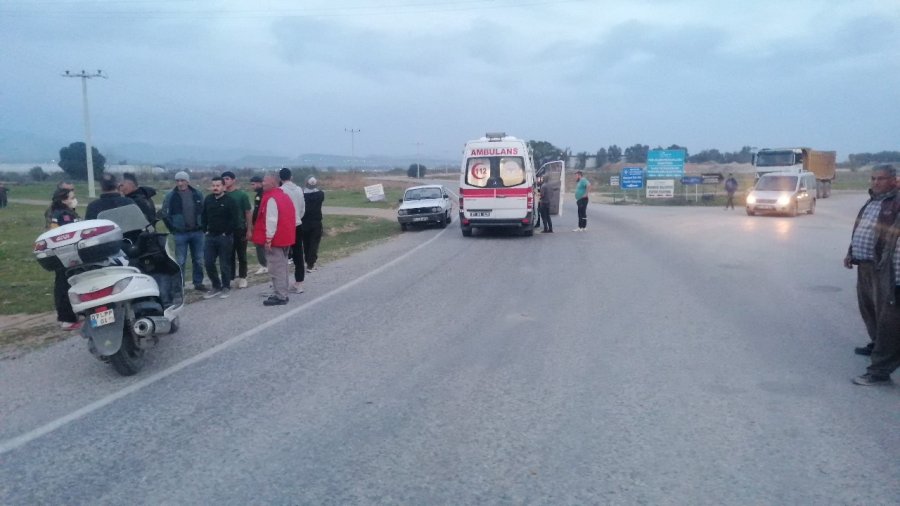 Kamyon İle Motosiklet Çarpıştı: 2 Yaralı