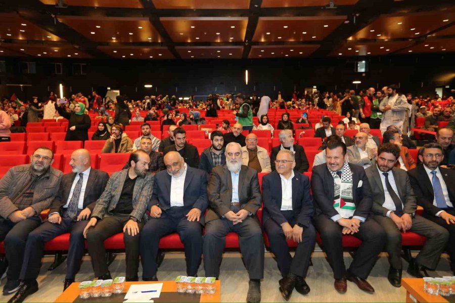 Özgür Filistin Yetim Dayanışma Gecesi Düzenlendi