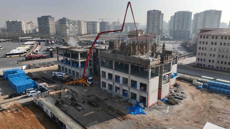 Selçuklu Belediyesinin Toplum Ruh Sağlığı Merkezi Ve Sağlıklı Hayat Merkezi Hızla Yükseliyor