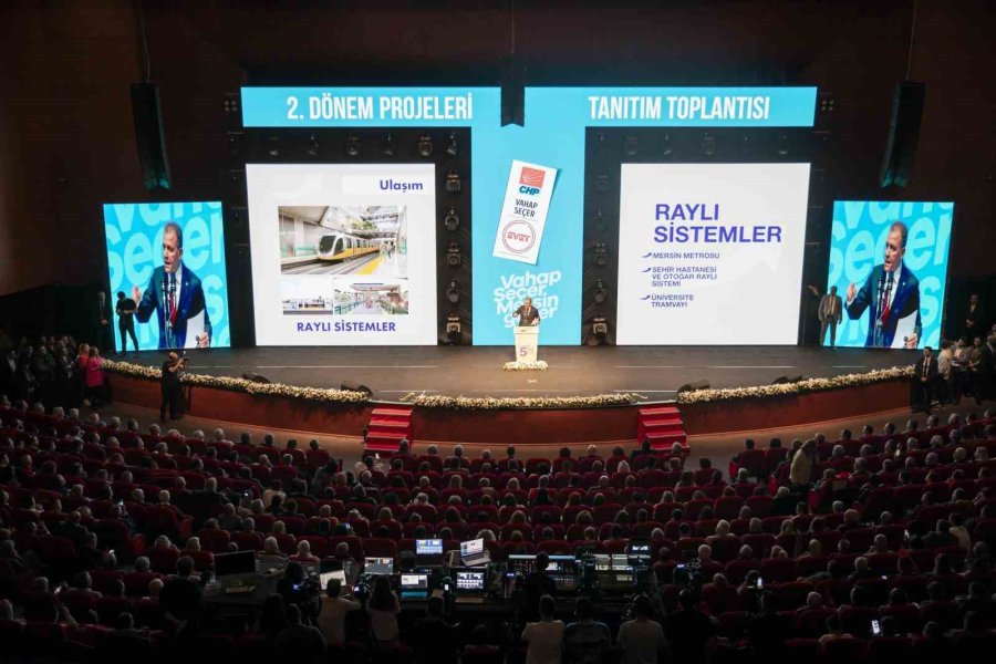 Seçer: "mersin Metrosu Tamamlanacak"