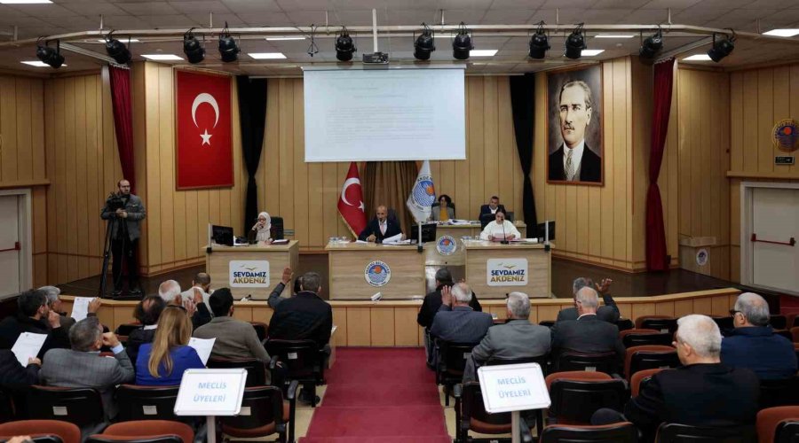 Akdeniz Belediye Meclisi Mart Ayı Toplantısı Yapıldı