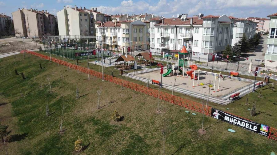 Başkan Kurt’tan Lösemili Çocuklar İçin Çankaya Mahallesi’ne Park