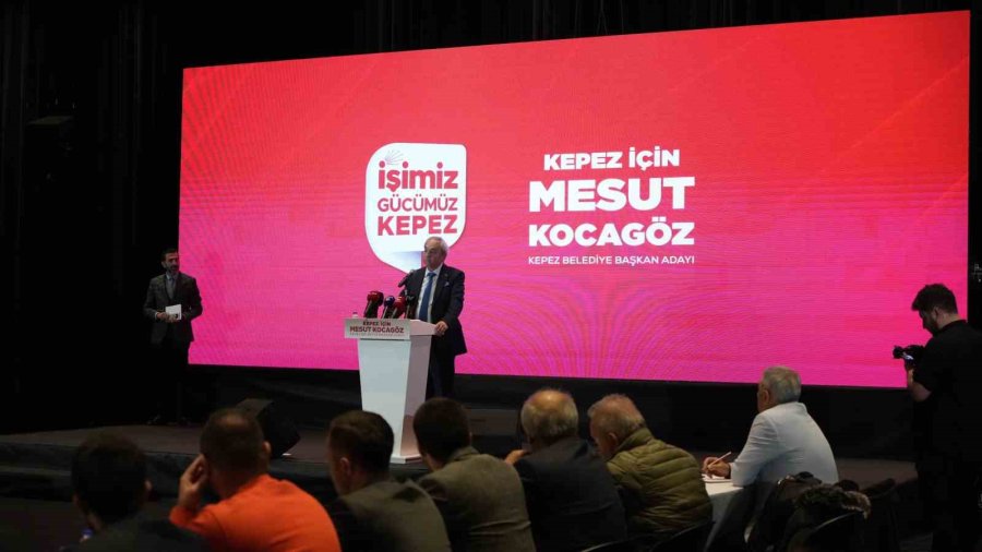 Chp Kepez Belediye Başkan Adayı Kocagöz, 7 Başlıkta 107 Projesini Tanıttı