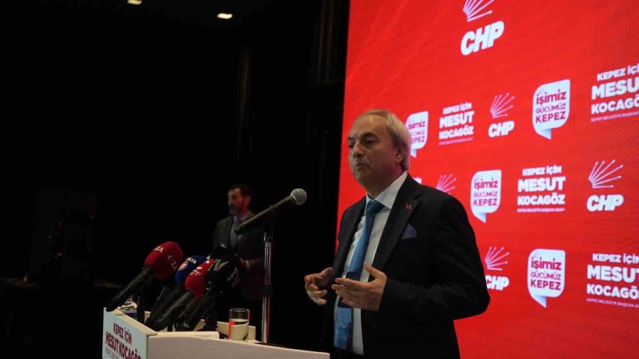 Chp Kepez Belediye Başkan Adayı Kocagöz, 7 Başlıkta 107 Projesini Tanıttı