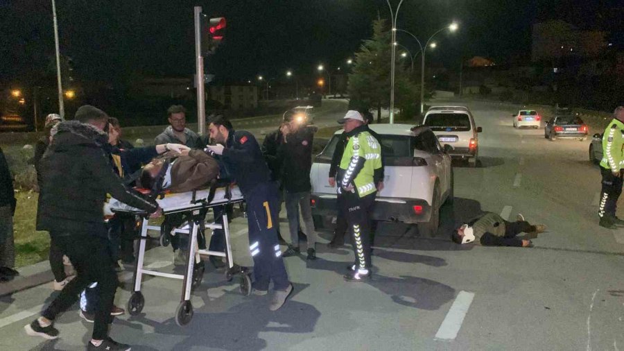 Karaman’da Cip İle Motosiklet Çarpıştı: 2 Yaralı
