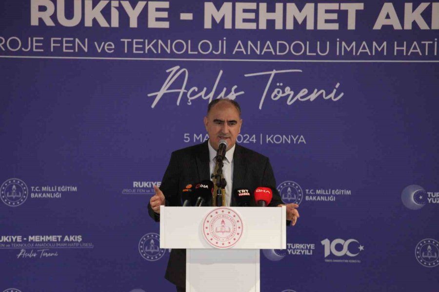 Bakan Tekin: “artık Hep Beraber Çalışmak Zorundayız”