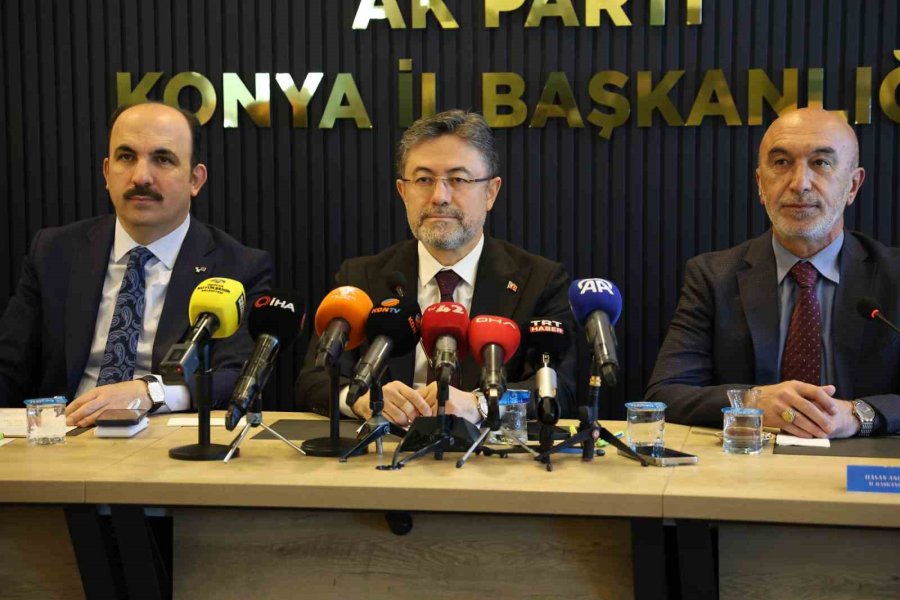 Bakan Yumaklı: “hiçbir Şekilde Haksız Kazanca Yol Açacak Eyleme İzin Vermeyeceğiz”