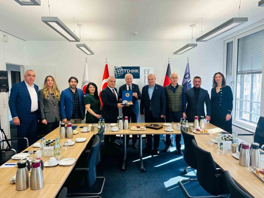 Altso Başkanı Eray Erdem: “almanya İle Daha Fazla Güç Birliği Yapmalıyız”