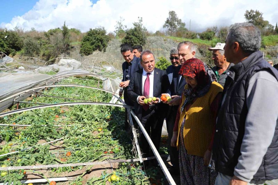 Kumluca’da Hortum Felaketinin Yaraları Sarılıyor