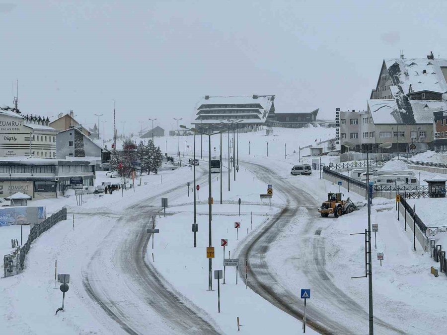 Erciyes’te Kar Etkili Oldu: Kar Kalınlığı 110 Santime Ulaştı