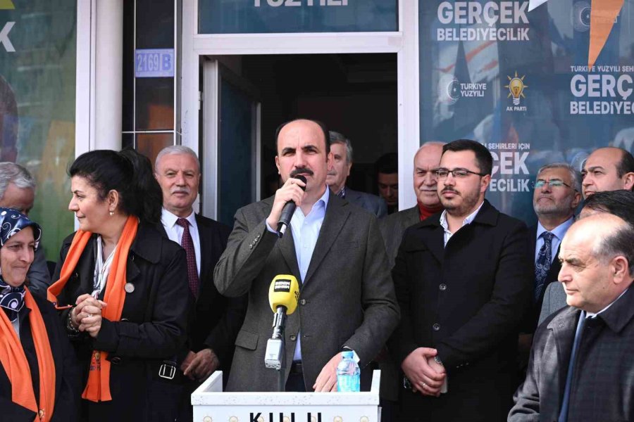 Başkan Altay: “ilçelerimiz İçin Bir Dediysek İki Yaptık, İki Dediysek Dört Yaptık”