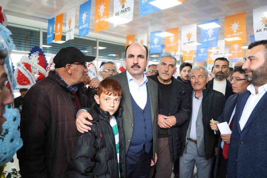 Başkan Altay: “ilçelerimiz İçin Bir Dediysek İki Yaptık, İki Dediysek Dört Yaptık”