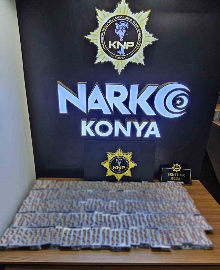 Konya Polisinden Narkotik Operasyonu: 4 Tutuklama