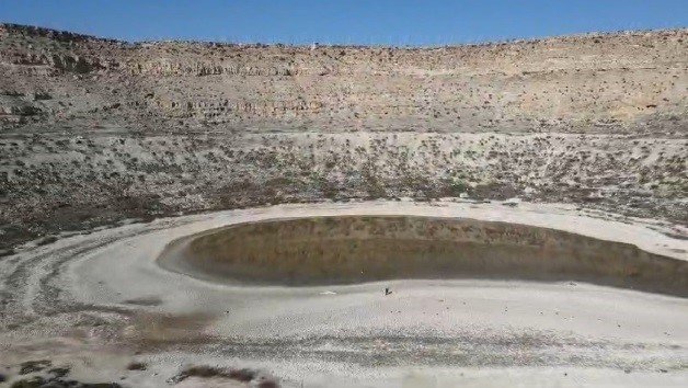 Konya Meyil Obruk Gölü Kuraklık Nedeniyle Kurudu