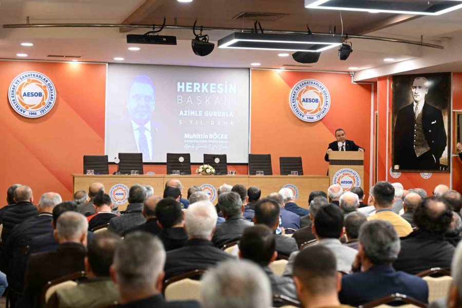 Başkan Böcek: “antalya’yı Metro İle Tanıştıracağız”