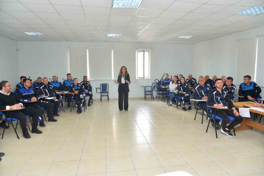 Alanya’da Zabıta Personeline Yönelik 4 Haftalık Eğitim Programı Tamamlandı