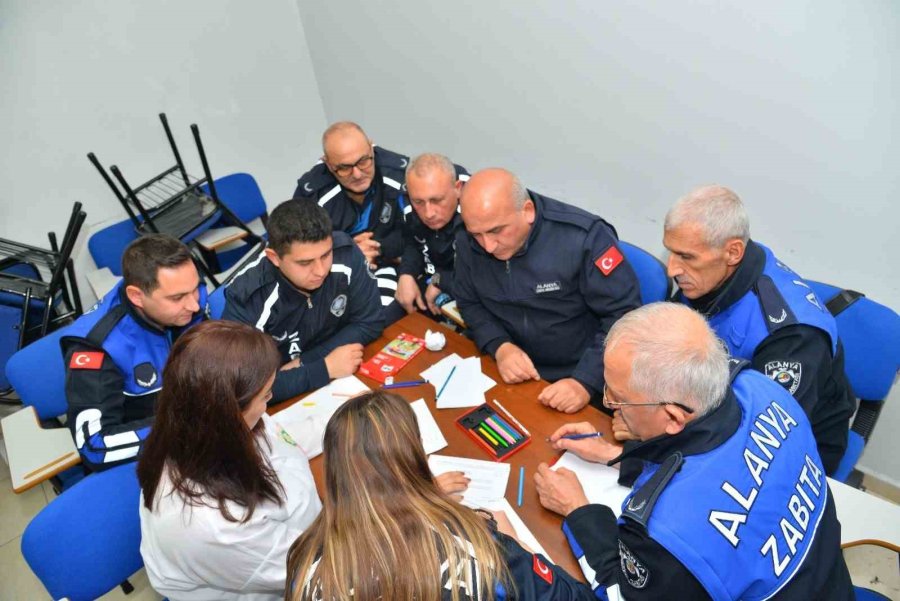 Alanya’da Zabıta Personeline Yönelik 4 Haftalık Eğitim Programı Tamamlandı