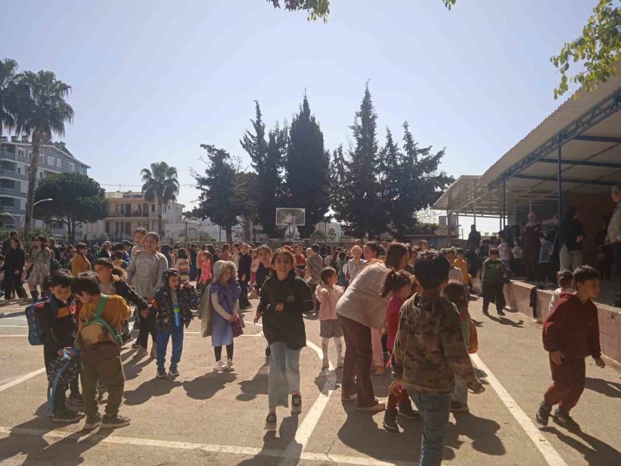 Gazipaşa’da Deprem Tatbikatı