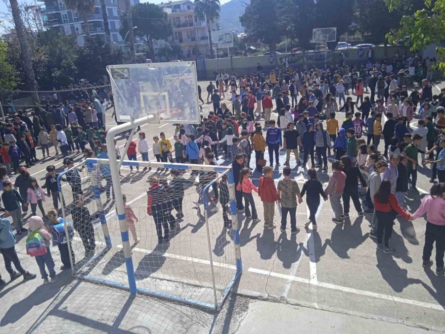 Gazipaşa’da Deprem Tatbikatı