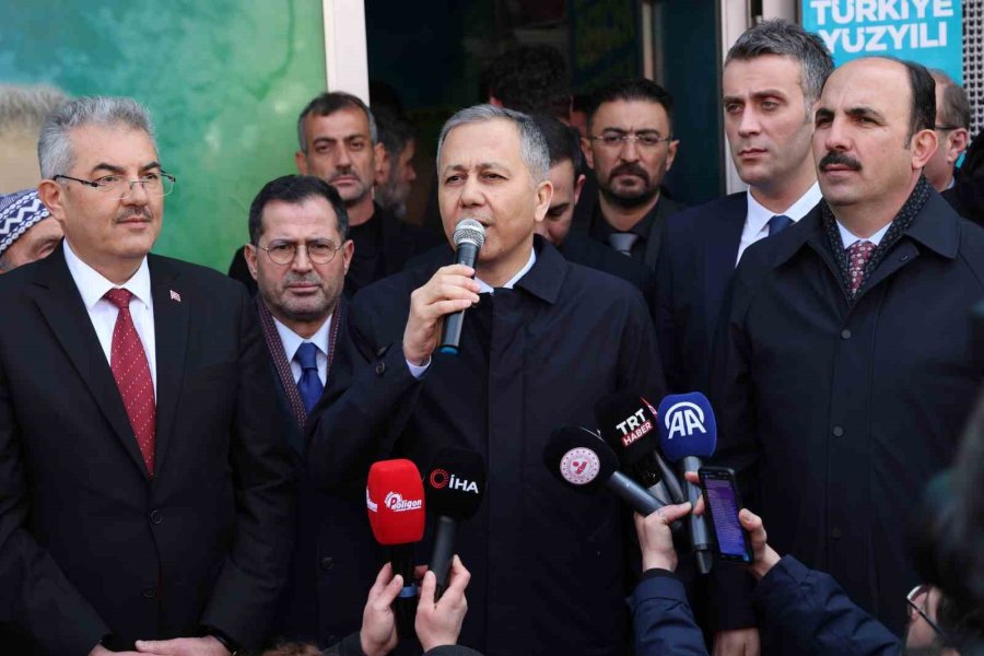 Bakan Yerlikaya: “pkk Başta Olmak Üzere Terör Örgütlerinin Hiçbirine Göz Açtırmıyoruz”