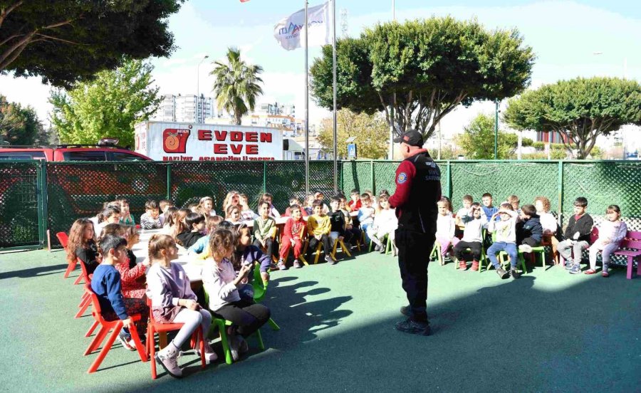 Bu Kez Tatbikata Minikler Katıldı