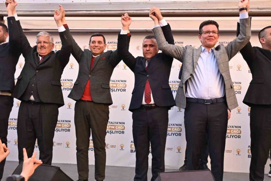 Tütüncü: "antalya’ya Hizmet İçin Gümbür Gümbür Geleceğiz"