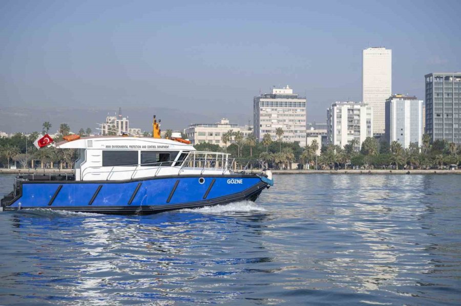 Mersinli Kadın Kaptan, Denizde Gemi Kaynaklı Kirliliği Denetliyor