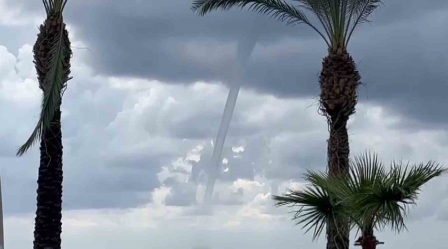 Alanya’da Bir Hortum Daha Görüldü