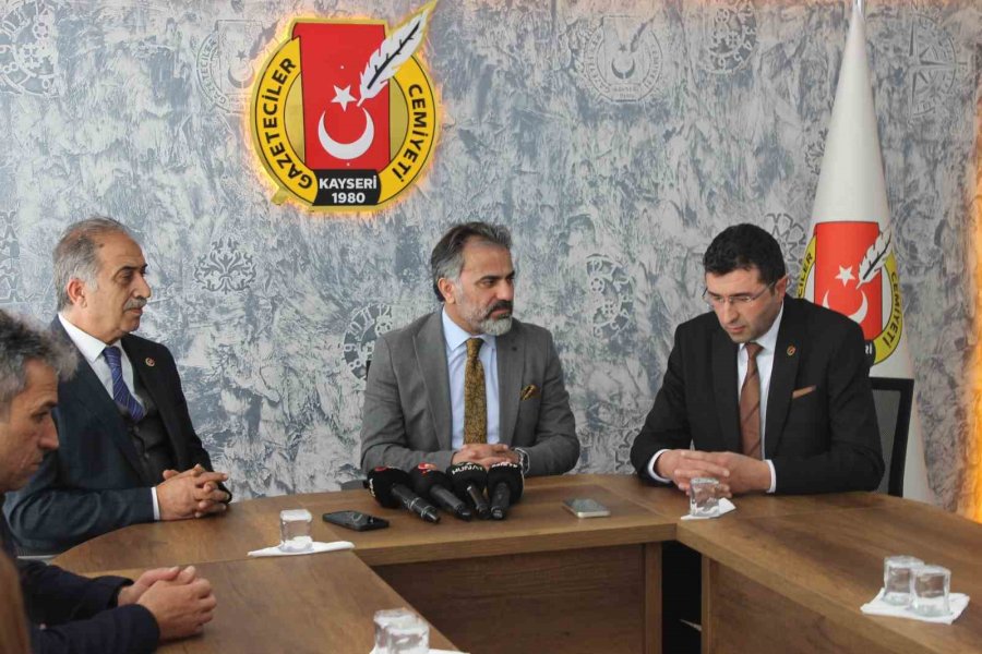 Bbp’den Gazeteciler Cemiyetine Ziyaret