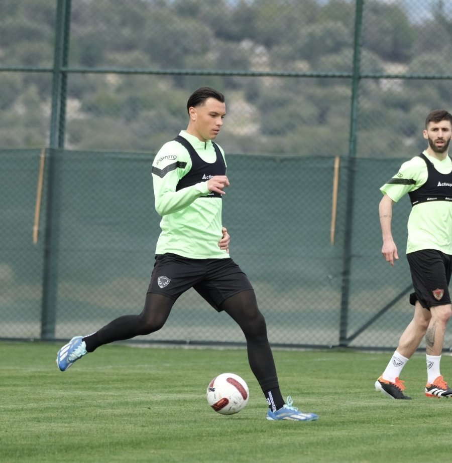 Hatayspor, Taktik Çalışması Gerçekleştirdi