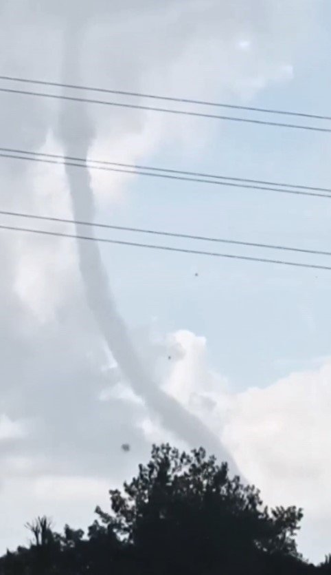 Alanya’da Aynı Anda 5 Hortum Ve Dolu Yaşandı