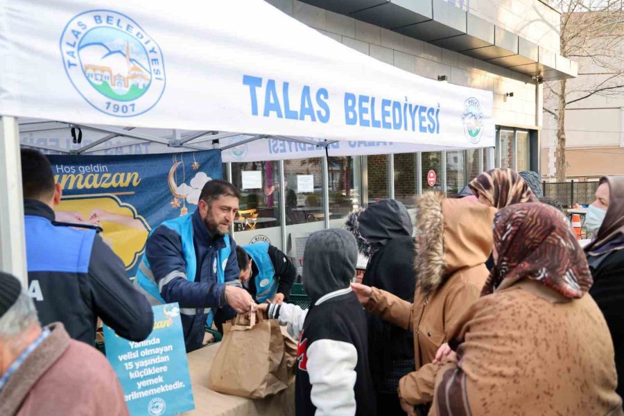 Talas’ta ‘biz Pişirelim Siz Ulaştırın’ Bu Yıl Da Devam Ediyor