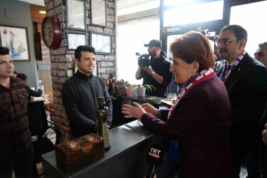 İyi Parti Genel Başkanı Akşener: "siyasi Gerilimlere Gerek Yok"