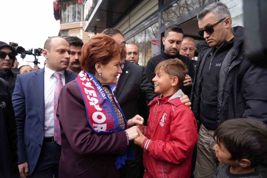 İyi Parti Genel Başkanı Akşener: "siyasi Gerilimlere Gerek Yok"