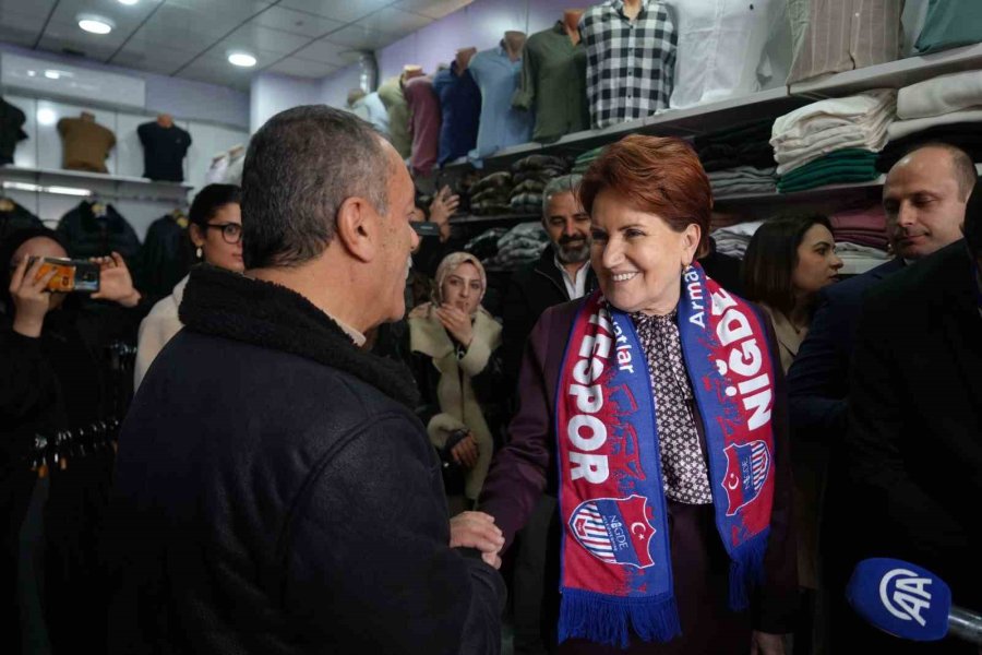 İyi Parti Genel Başkanı Akşener: "siyasi Gerilimlere Gerek Yok"