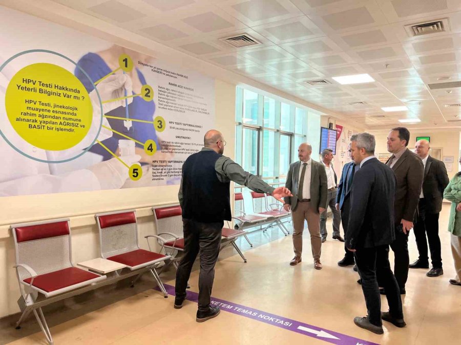 Karaman Eğitim Ve Araştırma Hastanesine Ketem Temas Noktası Kuruldu