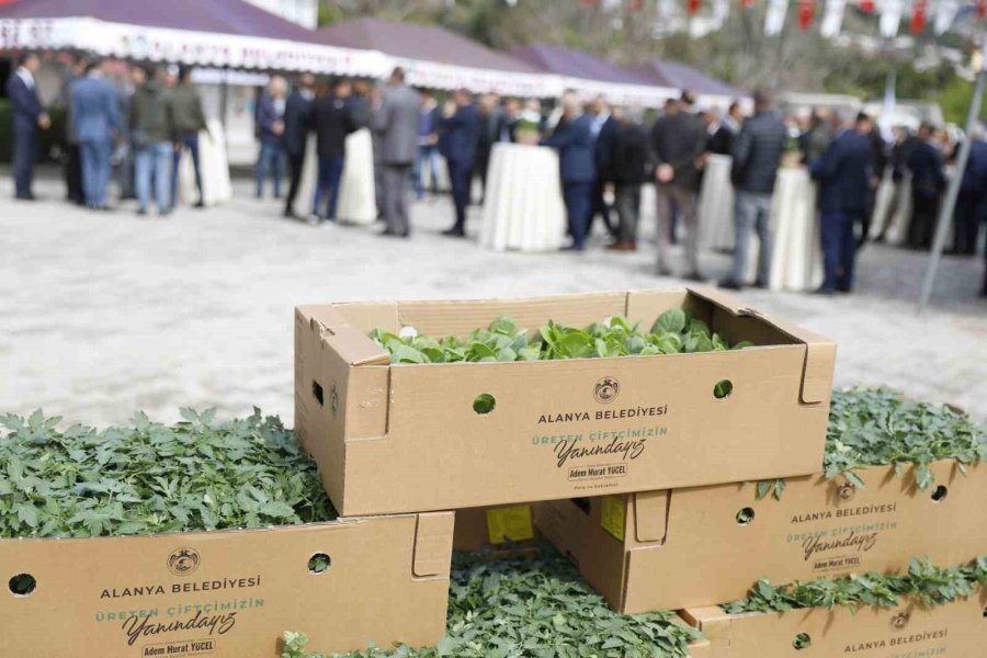 Başkan Yücel’den Üreticilere 500 Bin Ücretsiz Fide Desteği