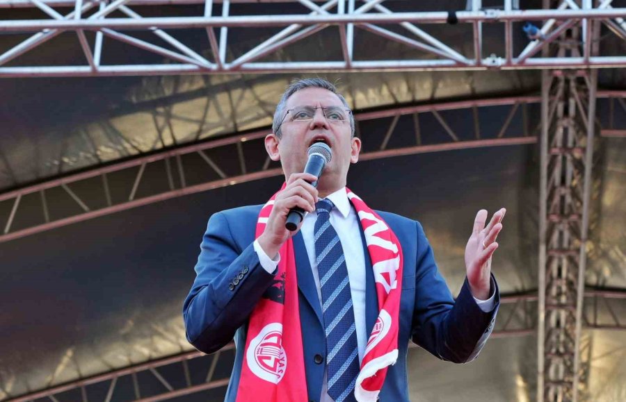 Chp Genel Başkanı Özel: "15 Gün Sonra Tarih Yazacağız"