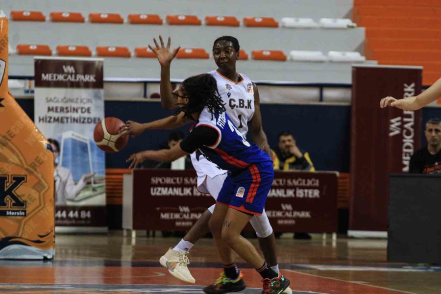 Kadınlar Basketbol Süper Ligi: Çbk Mersin: 93 - Emlak Konut: 80