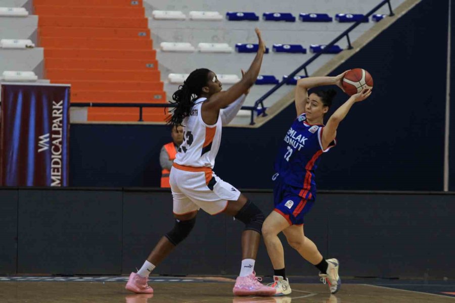 Kadınlar Basketbol Süper Ligi: Çbk Mersin: 93 - Emlak Konut: 80