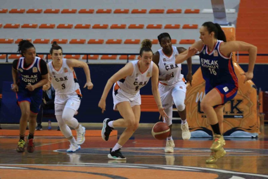 Kadınlar Basketbol Süper Ligi: Çbk Mersin: 93 - Emlak Konut: 80