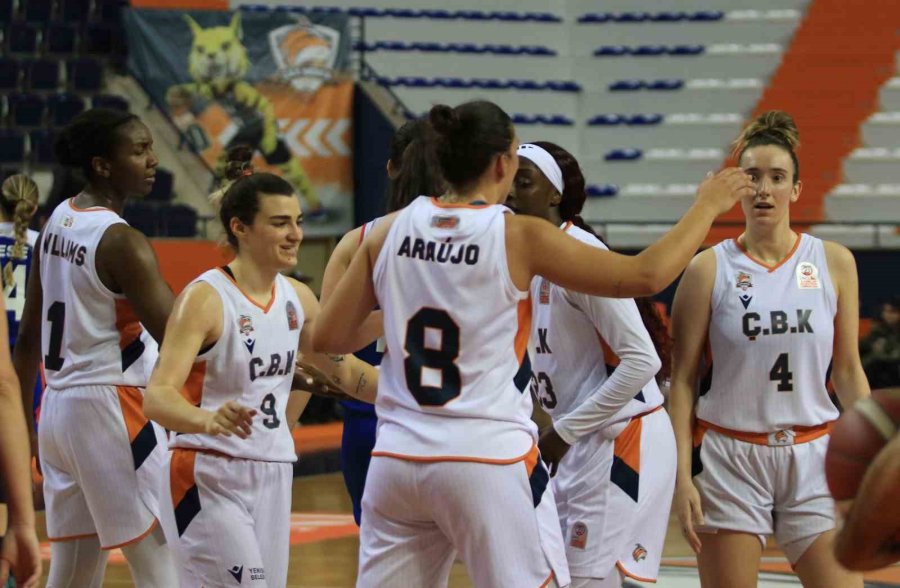 Kadınlar Basketbol Süper Ligi: Çbk Mersin: 93 - Emlak Konut: 80