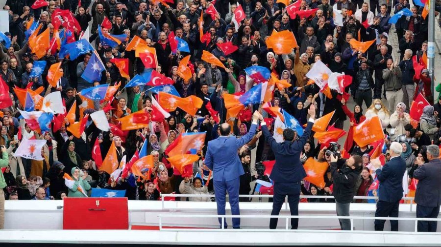 Başkan Altay, Ak Parti Milletvekili Akyürek’le Birlikte Hüyük’te Vatandaşlarla Buluştu