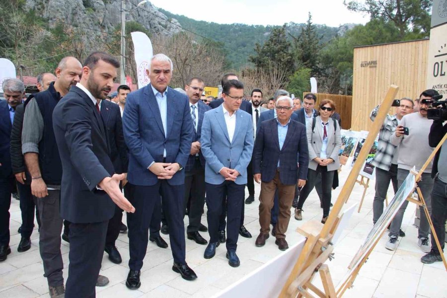 Bakan Ersoy: "olympos Ve Phaselis Gibi Yerlerde Gece Müzeciliği İle Turizmi Destekleyeceğiz"