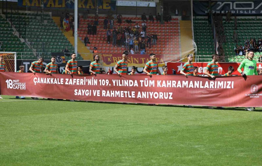 Trendyol Süper Lig: Alanyaspor: 0 - Kayserispor: 0 (ilk Yarı)