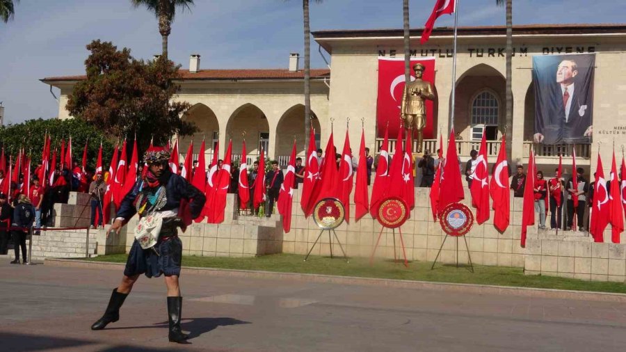 Atatürk’ün Mersin’e Gelişinin 101’inci Yıl Dönümü Törenle Kutlandı