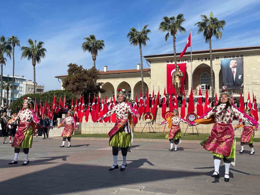 Atatürk’ün Mersin’e Gelişinin 101’inci Yıl Dönümü Törenle Kutlandı