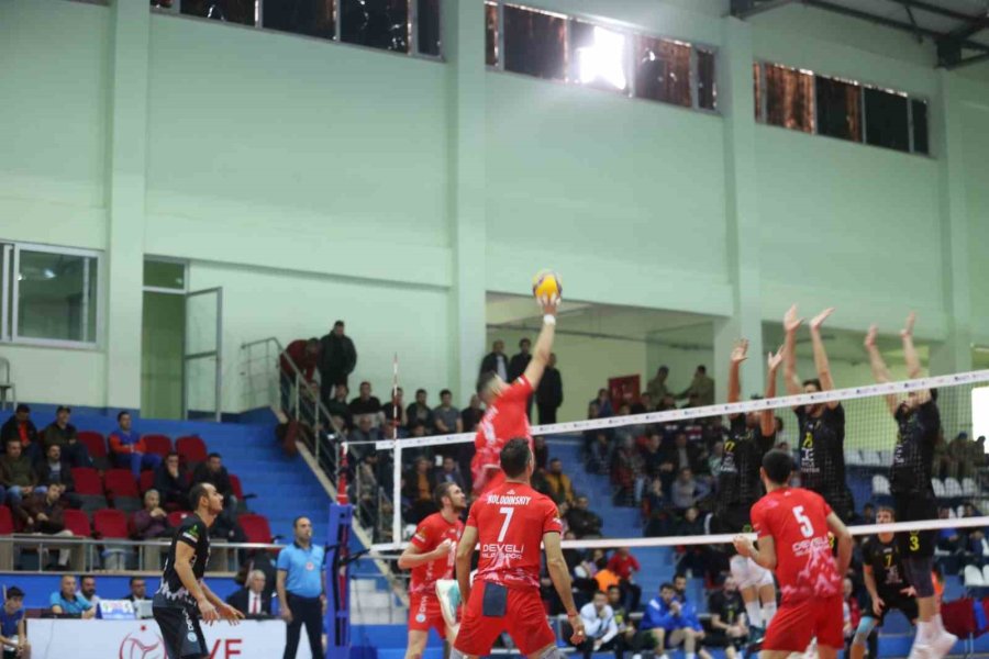 Axa Sigorta Efeler Ligi: Develi Belediyespor: 3- Cizre Belediyespor: 1
