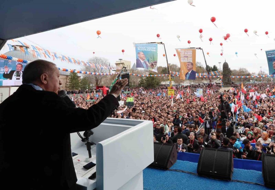 Cumhurbaşkanı Erdoğan: "chp Yine Dem İle Gizli Saklı Bir İş Birliği Halinde"